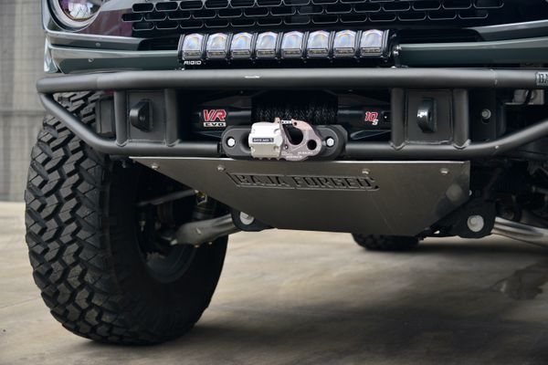 2022 Ford Bronco Wildtrak V6 4-Door, gray with orange accents, previously sold by Sandbox Motors