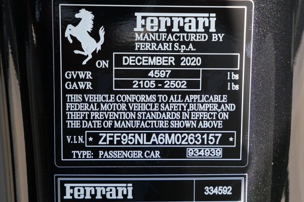 2021 Ferrari SF90 Stradale