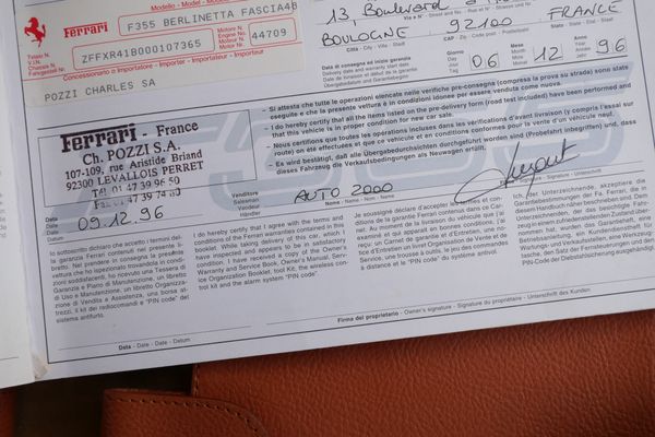 1997 Ferrari 355 Berlinetta for sale by Sandbox Motors