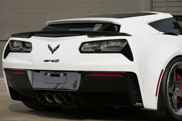 white 2019 Chevrolet Corvette ZR1 Premium sold by Sandbox Motors