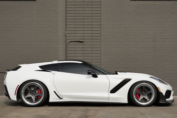 white 2019 Chevrolet Corvette ZR1 Premium sold by Sandbox Motors
