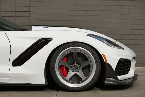white 2019 Chevrolet Corvette ZR1 Premium sold by Sandbox Motors