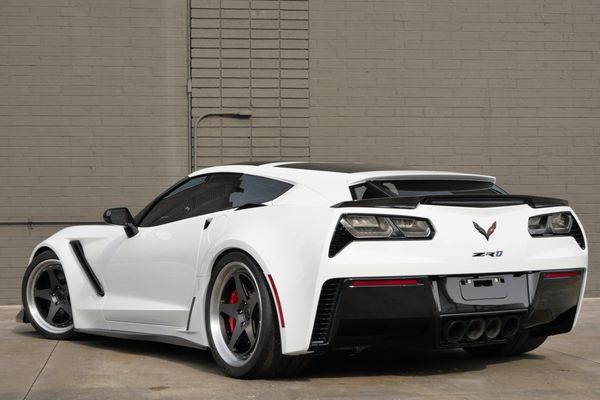 white 2019 Chevrolet Corvette ZR1 Premium sold by Sandbox Motors