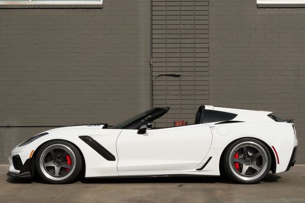 white 2019 Chevrolet Corvette ZR1 Premium sold by Sandbox Motors