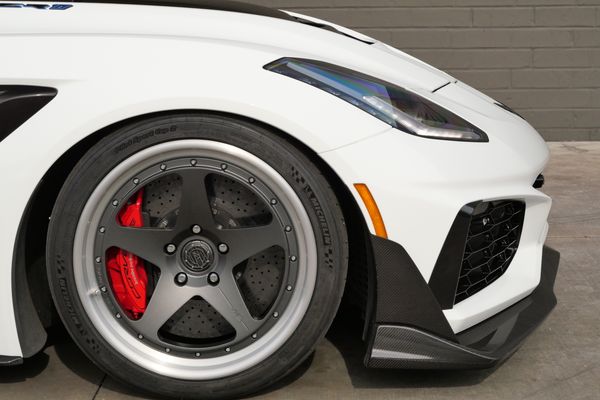 white 2019 Chevrolet Corvette ZR1 Premium sold by Sandbox Motors