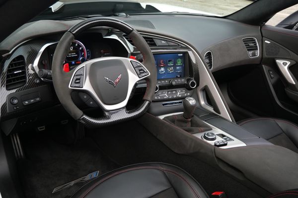 white 2019 Chevrolet Corvette ZR1 Premium sold by Sandbox Motors