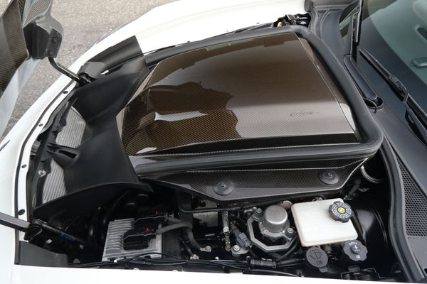white 2019 Chevrolet Corvette ZR1 Premium sold by Sandbox Motors