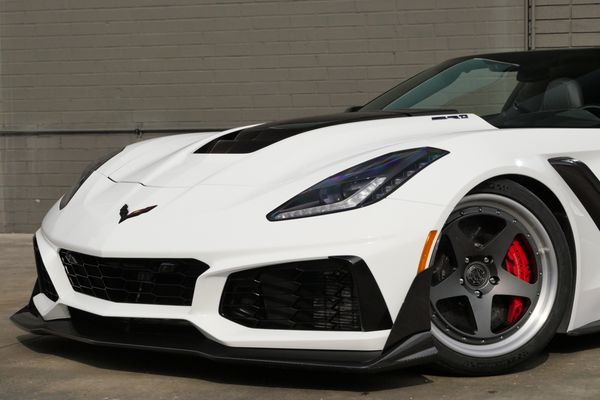white 2019 Chevrolet Corvette ZR1 Premium sold by Sandbox Motors