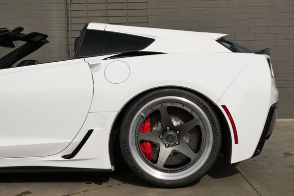white 2019 Chevrolet Corvette ZR1 Premium sold by Sandbox Motors