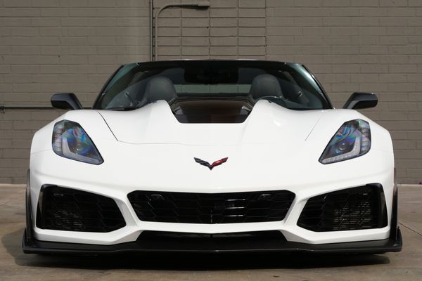 white 2019 Chevrolet Corvette ZR1 Premium sold by Sandbox Motors