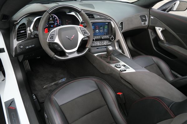 white 2019 Chevrolet Corvette ZR1 Premium sold by Sandbox Motors