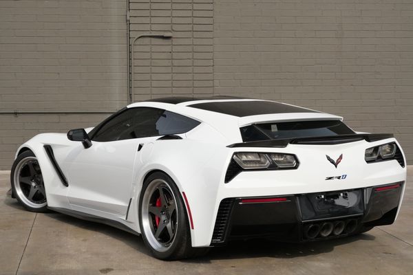 white 2019 Chevrolet Corvette ZR1 Premium sold by Sandbox Motors