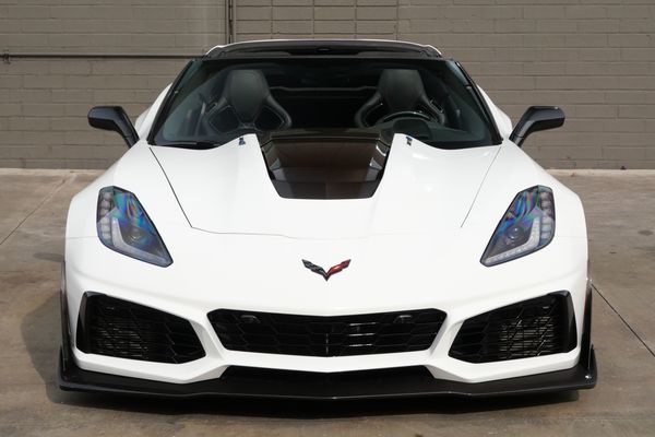 white 2019 Chevrolet Corvette ZR1 Premium sold by Sandbox Motors