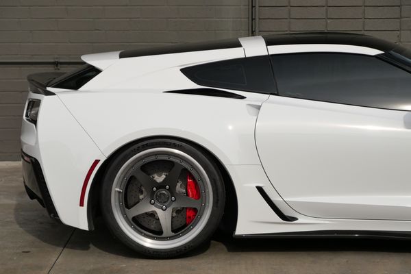 white 2019 Chevrolet Corvette ZR1 Premium sold by Sandbox Motors