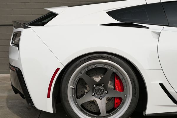 white 2019 Chevrolet Corvette ZR1 Premium sold by Sandbox Motors
