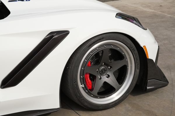 white 2019 Chevrolet Corvette ZR1 Premium sold by Sandbox Motors
