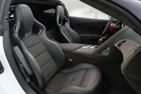 white 2019 Chevrolet Corvette ZR1 Premium sold by Sandbox Motors