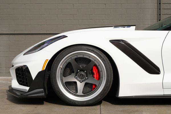 white 2019 Chevrolet Corvette ZR1 Premium sold by Sandbox Motors