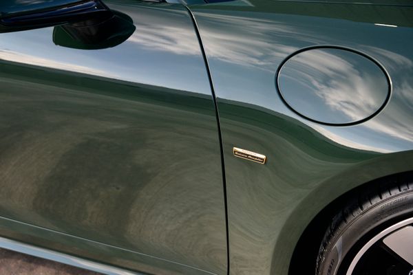 2023 Porsche Sport Classic in Underberg Green, previously sold by Sandbox Motors