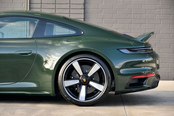 2023 Porsche Sport Classic in Underberg Green, previously sold by Sandbox Motors