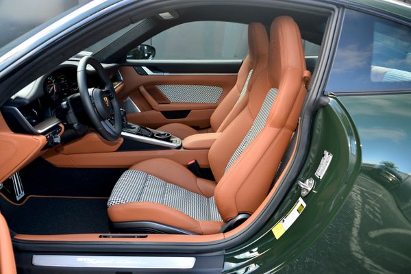 2023 Porsche Sport Classic in Underberg Green, previously sold by Sandbox Motors