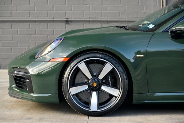 2023 Porsche Sport Classic in Underberg Green, previously sold by Sandbox Motors
