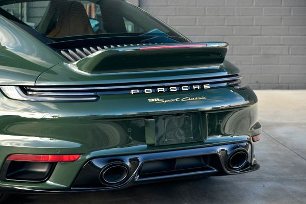 2023 Porsche Sport Classic in Underberg Green, previously sold by Sandbox Motors