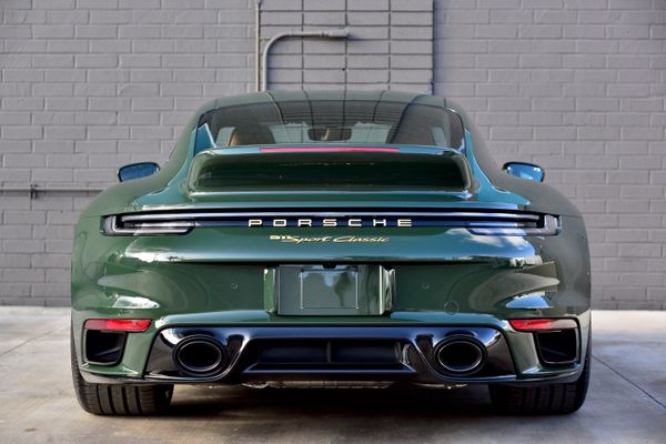 2023 Porsche Sport Classic in Underberg Green, previously sold by Sandbox Motors
