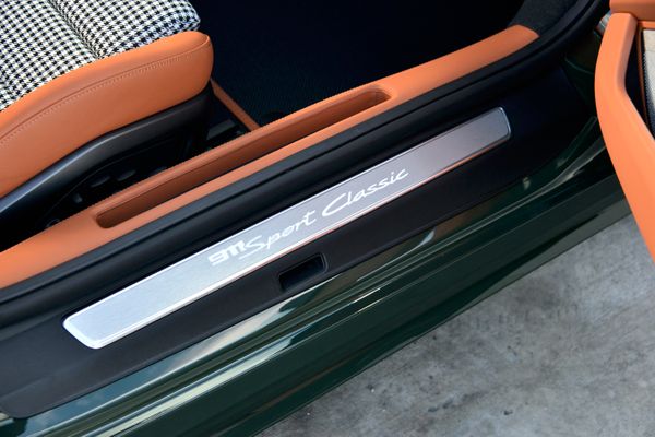 2023 Porsche Sport Classic in Underberg Green, previously sold by Sandbox Motors