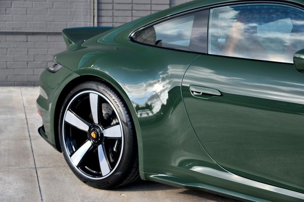 2023 Porsche Sport Classic in Underberg Green, previously sold by Sandbox Motors