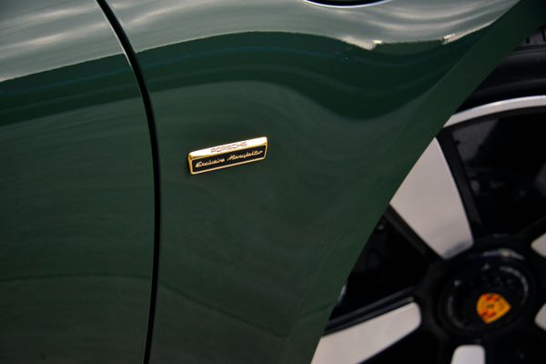 2023 Porsche Sport Classic in Underberg Green, previously sold by Sandbox Motors