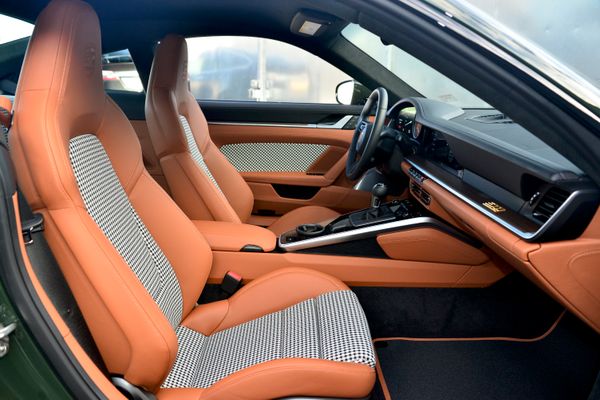 2023 Porsche Sport Classic in Underberg Green, previously sold by Sandbox Motors