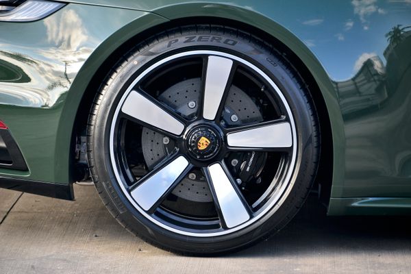 2023 Porsche Sport Classic in Underberg Green, previously sold by Sandbox Motors