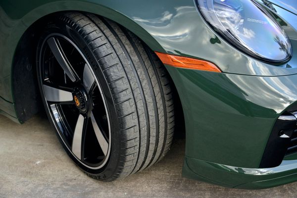2023 Porsche Sport Classic in Underberg Green, previously sold by Sandbox Motors