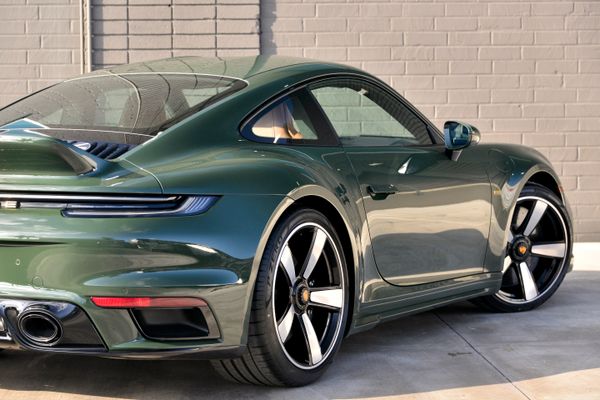 2023 Porsche Sport Classic in Underberg Green, previously sold by Sandbox Motors