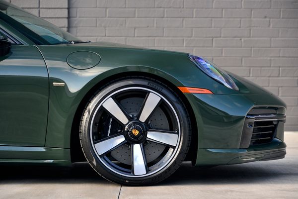 2023 Porsche Sport Classic in Underberg Green, previously sold by Sandbox Motors