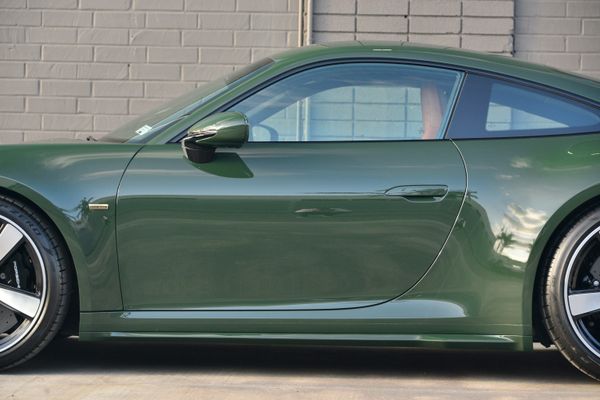2023 Porsche Sport Classic in Underberg Green, previously sold by Sandbox Motors