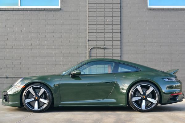 2023 Porsche Sport Classic in Underberg Green, previously sold by Sandbox Motors