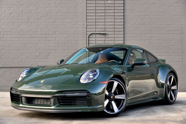 2023 Porsche Sport Classic in Underberg Green, previously sold by Sandbox Motors