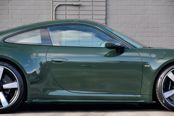 2023 Porsche Sport Classic in Underberg Green, previously sold by Sandbox Motors