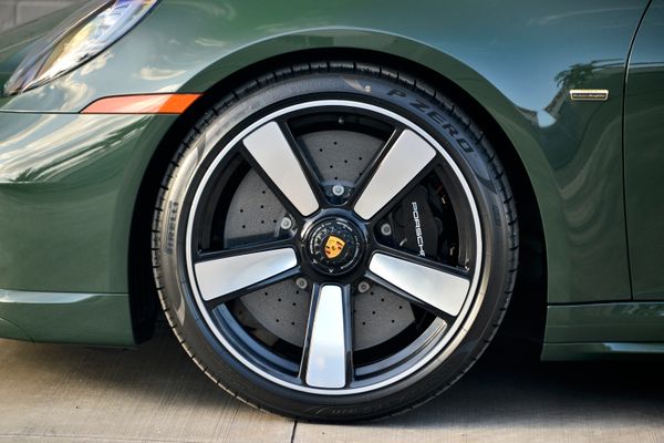 2023 Porsche Sport Classic in Underberg Green, previously sold by Sandbox Motors