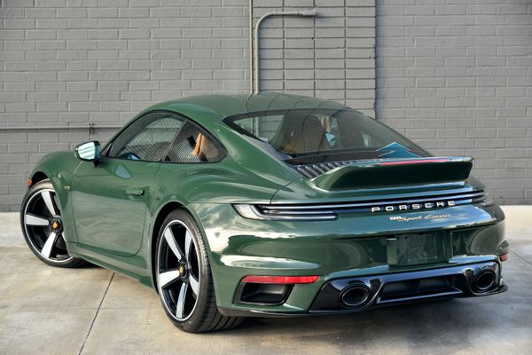 2023 Porsche Sport Classic in Underberg Green, previously sold by Sandbox Motors