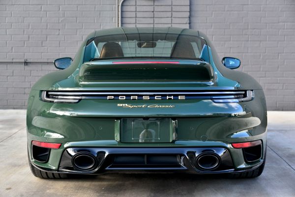 2023 Porsche Sport Classic in Underberg Green, previously sold by Sandbox Motors