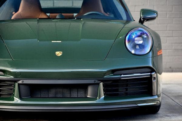 2023 Porsche Sport Classic in Underberg Green, previously sold by Sandbox Motors