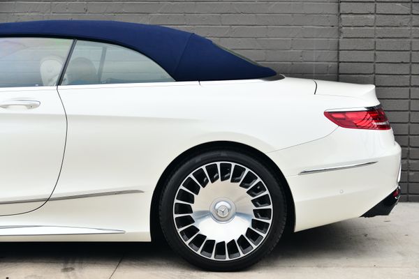 2017 Mercedes-Maybach S650 Cabriolet in Diamond White previously sold by Sandbox Motors