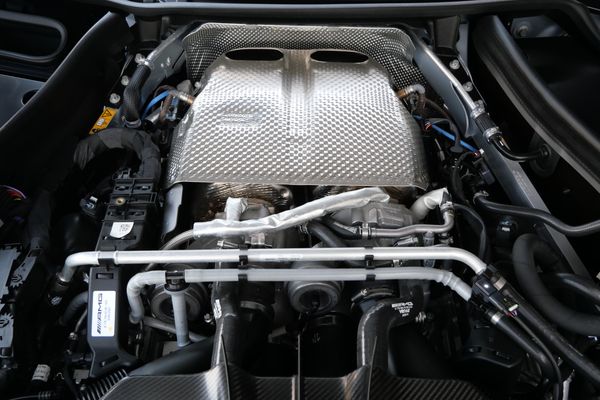 2021 Mercedes-AMG GT Black AMG ONE Edition in Cirrus Silver previously sold by Sandbox Motors