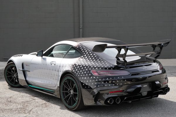 2021 Mercedes-AMG GT Black AMG ONE Edition in Cirrus Silver previously sold by Sandbox Motors