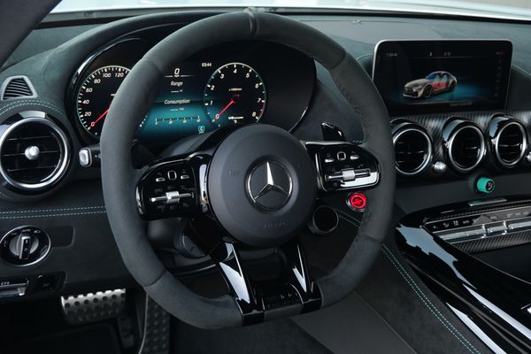 2021 Mercedes-AMG GT Black AMG ONE Edition in Cirrus Silver previously sold by Sandbox Motors