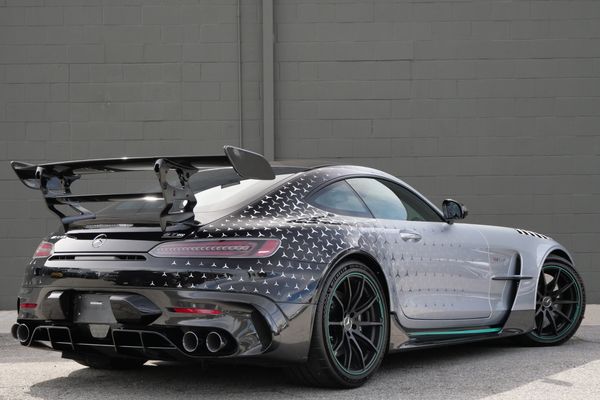 2021 Mercedes-AMG GT Black AMG ONE Edition in Cirrus Silver previously sold by Sandbox Motors