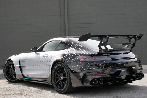 2021 Mercedes-AMG GT Black AMG ONE Edition in Cirrus Silver previously sold by Sandbox Motors